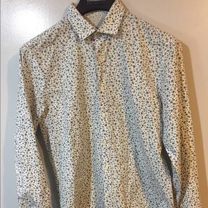 Zara Men’s Floral Dress Shirt